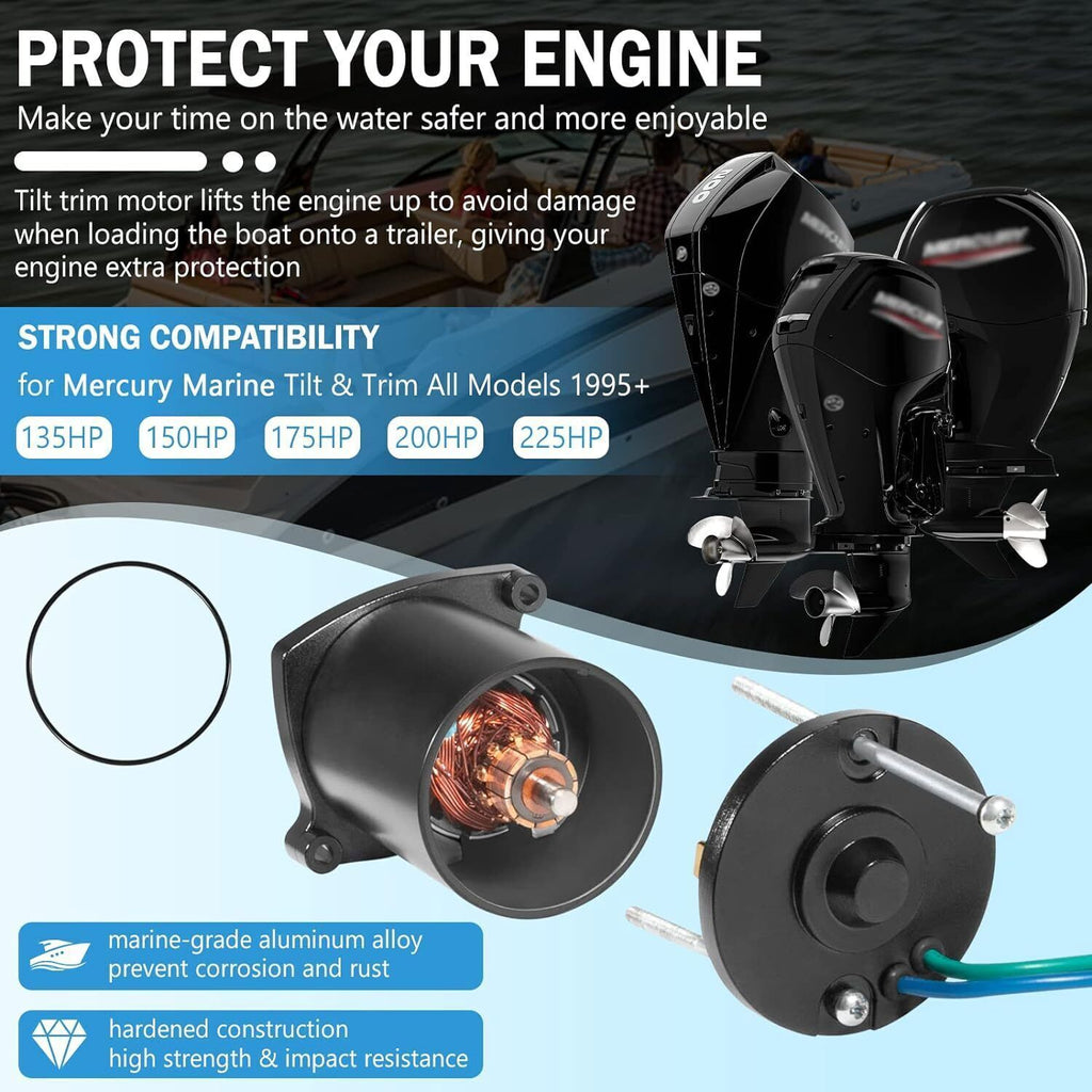430-22011 Tilt Trim Motor For Mercury Marine 135-225HP 828708 878265A1 8M0031551