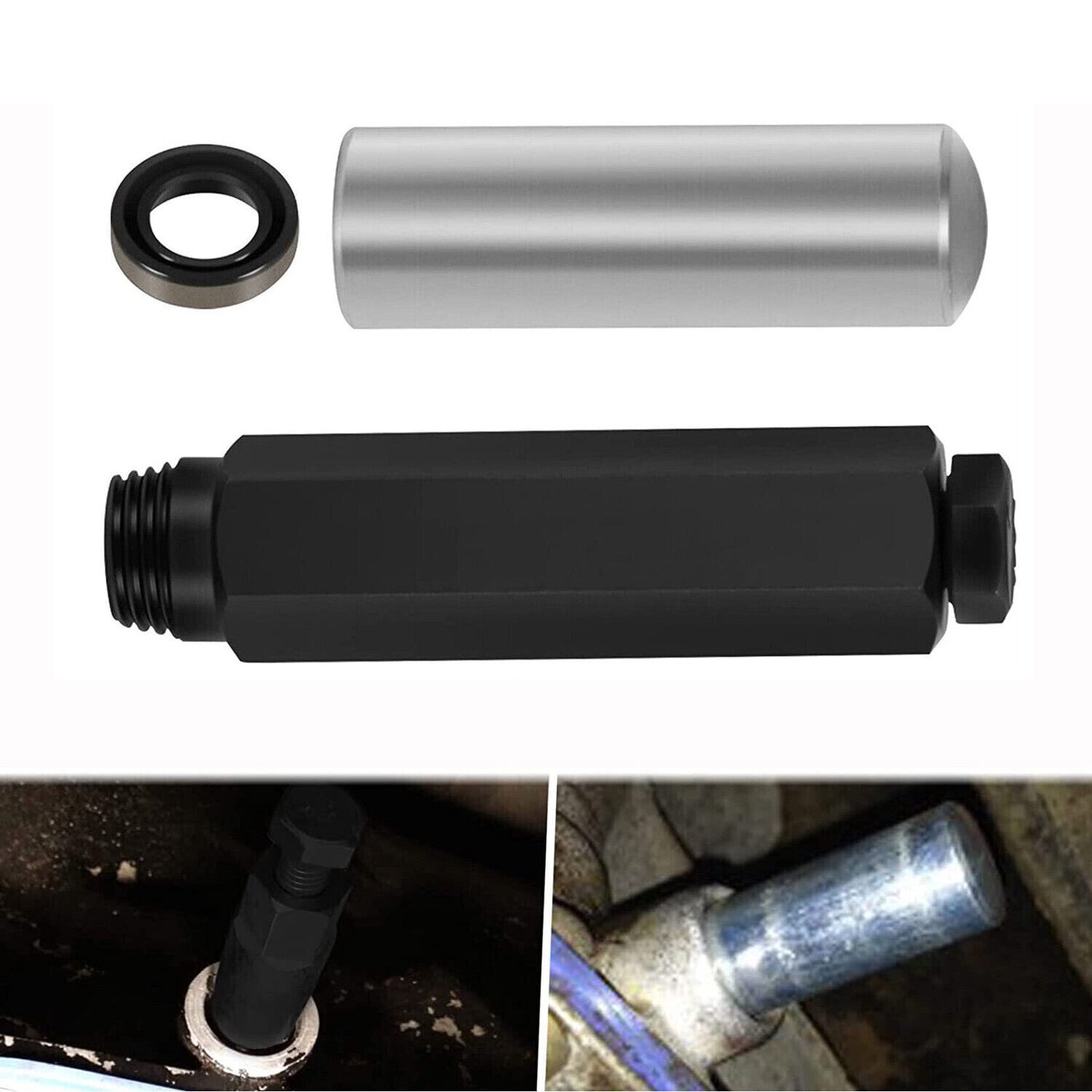 Transmission Shifter Seal Remover Installer Tool w Seal For GM Chevy 4L60E 4L80E