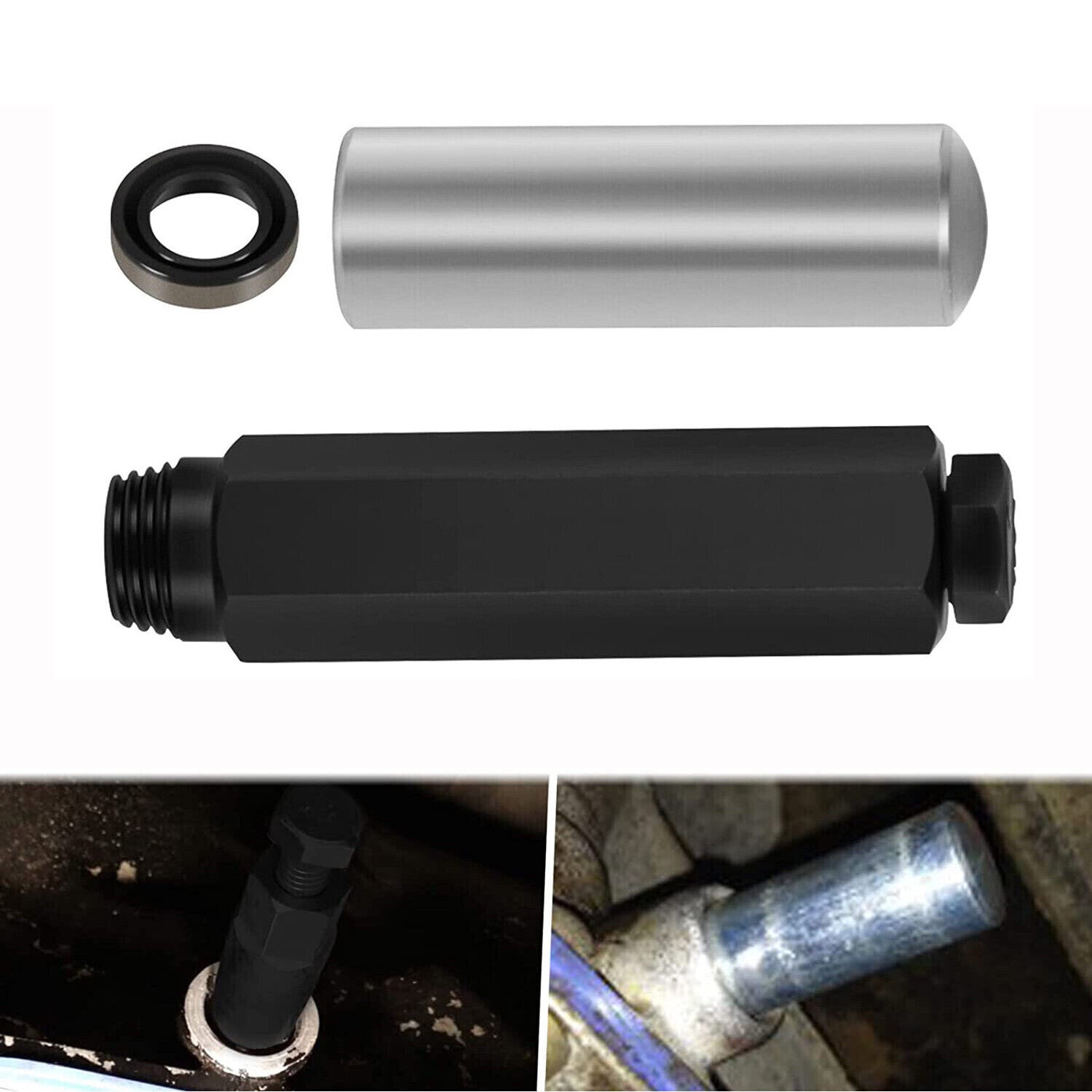 Transmission Shifter Seal Remover Installer Tool w Seal For GM Chevy 4L60E 4L80E