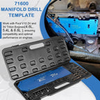 Manifold Drill Template 71600 For Ford 4.6L 5.4L 6.8L V10 2V 3V Triton Engines