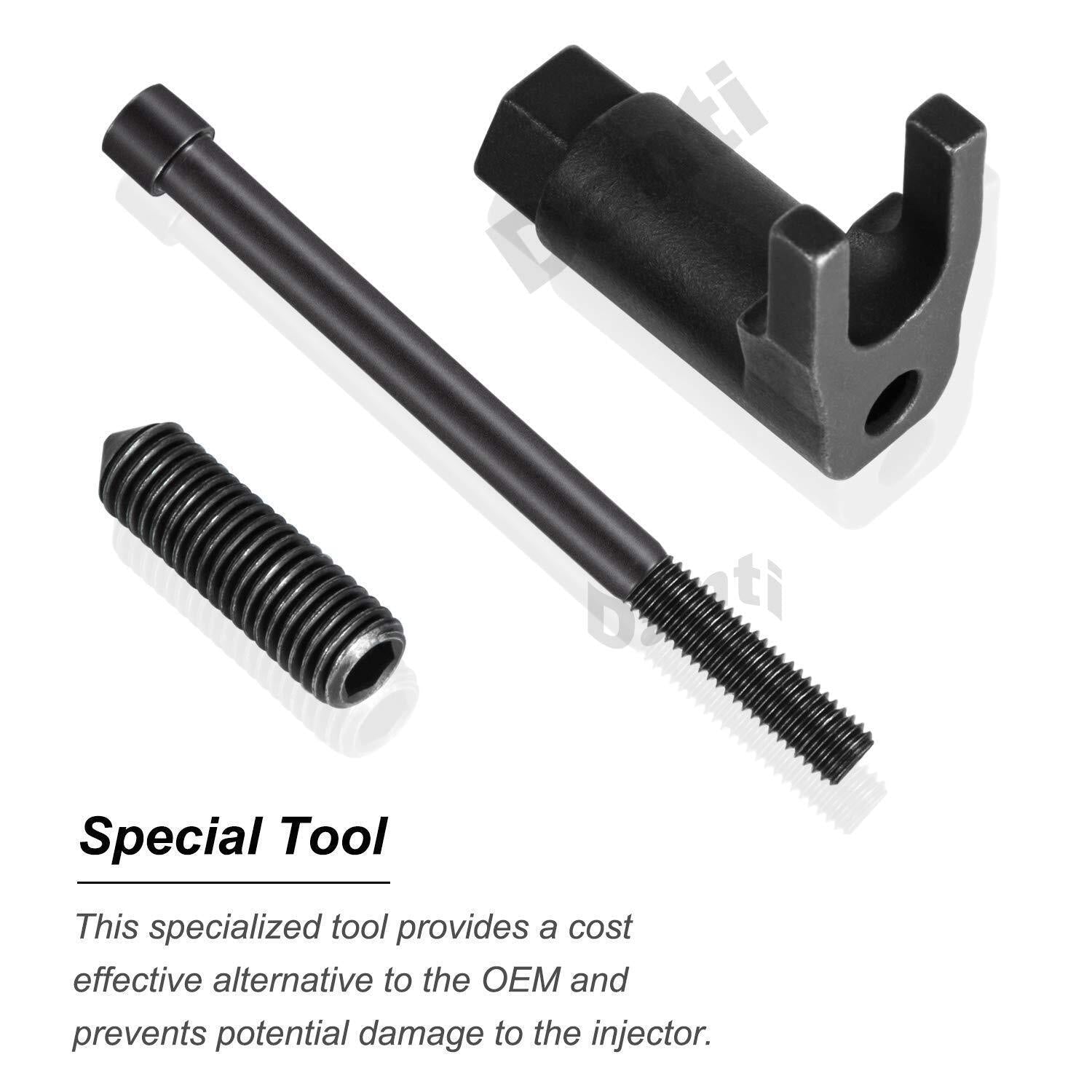 Fuel Injector Socket Set & Injector Removal Tool Kit For 6.7L Ford Powerstroke