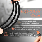 3005.6855 Replacement for Lowrance 6Ft/1.82M Ethernet Crossover Cable