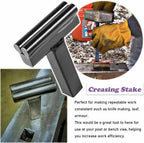 1 Inch Blacksmith Anvil Forge Hardy Hot Cut Creasing Stake Fuller Bending Set