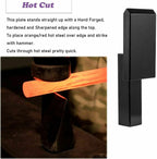 1 Inch Blacksmith Anvil Forge Hardy Hot Cut Creasing Stake Fuller Bending Set