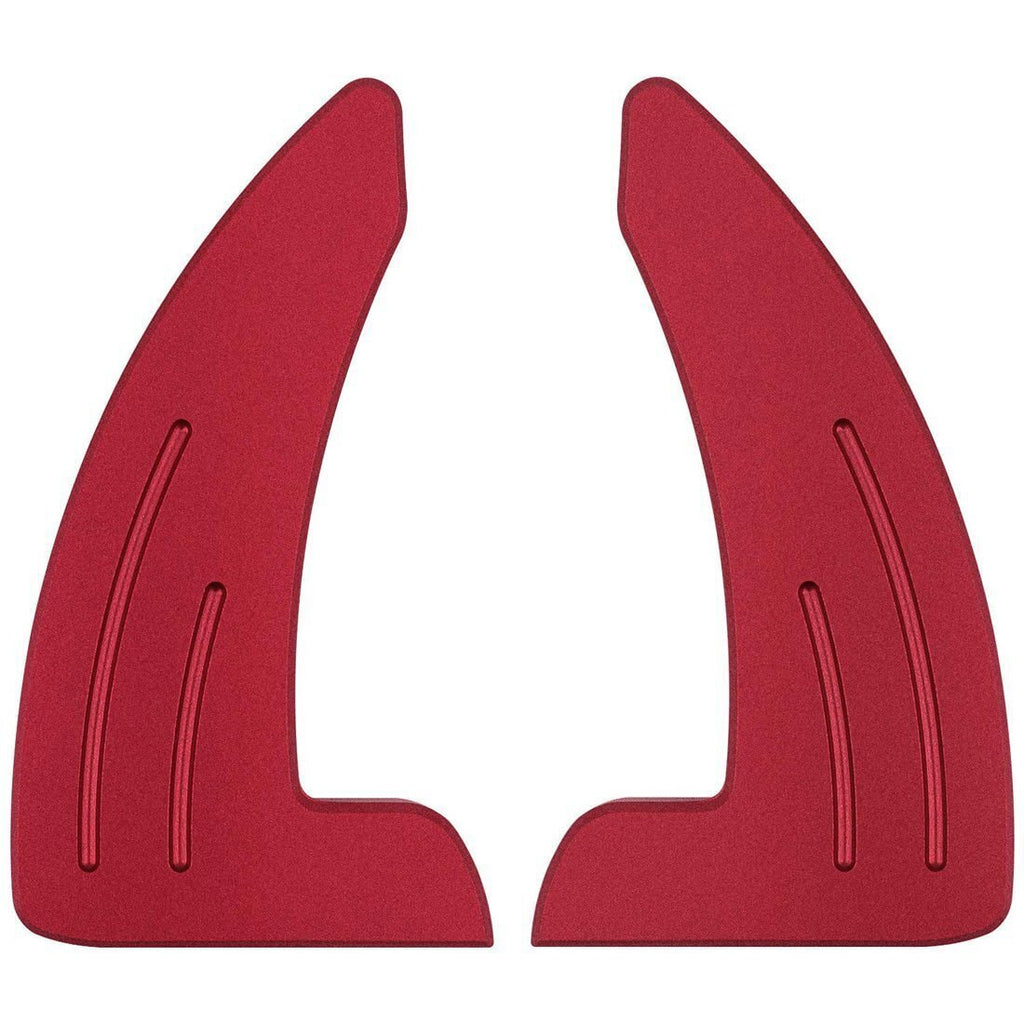 Red Steering Wheel Shifter Paddle Trim Cover for 15-20 Dodge Challenger Charger