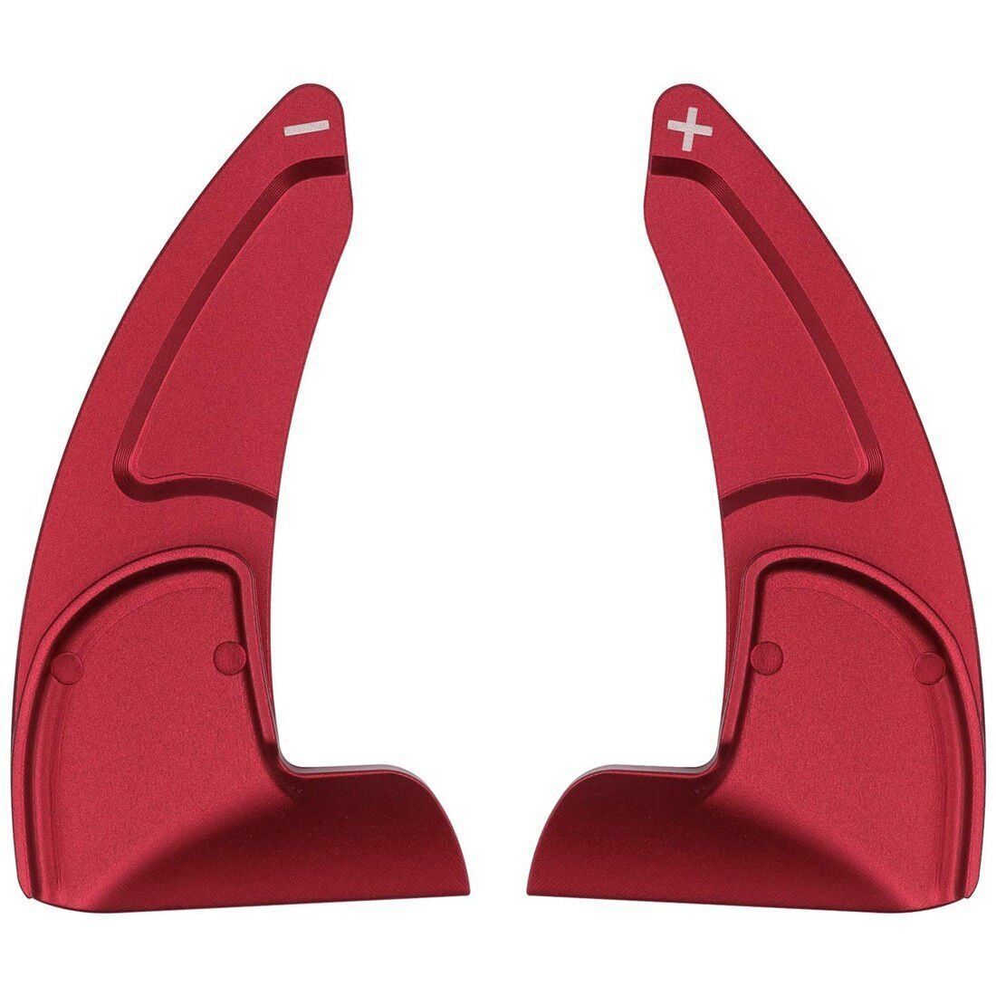 Red Steering Wheel Shifter Paddle Trim Cover for 15-20 Dodge Challenger Charger