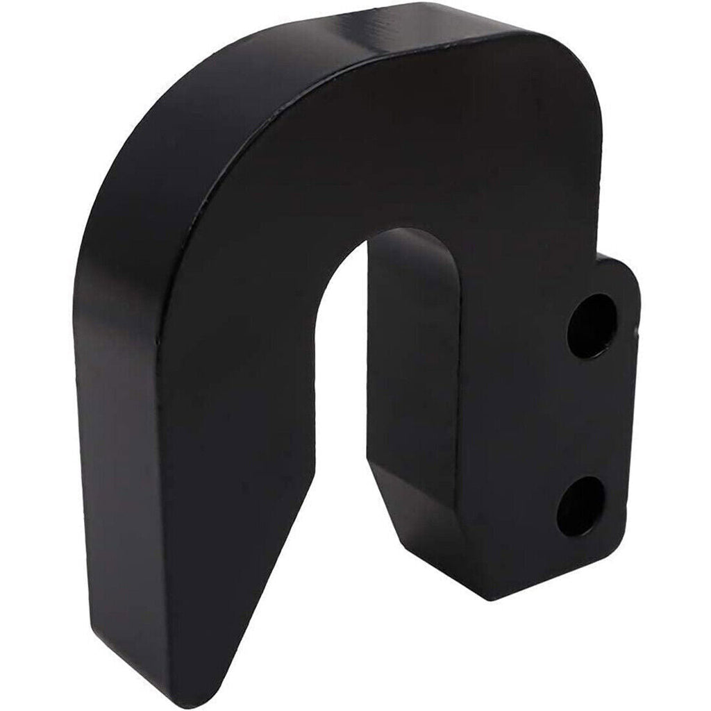 Upgrated Top Hook for Harbor Freight Quick Hitch Cat 1 Black Powder Coated Steel
