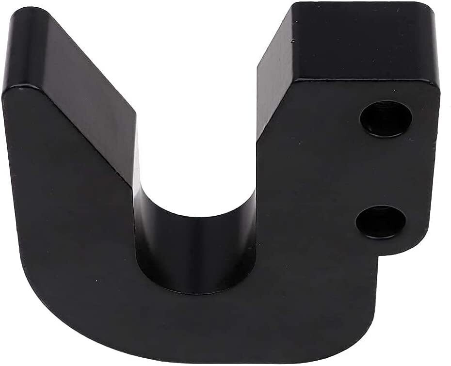 Upgrated Top Hook for Harbor Freight Quick Hitch Cat 1 Black Powder Coated Steel