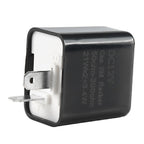 2-Pin LED Flasher Relay Adjustable For Motorcycle Turn Signal Fix Blinker Lights