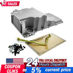 Swap Conversion Oil Pan Retrofit Kit Low Profile For LS1 LS2 LS3 LS6 4.8 5.3/6.0