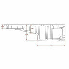 Swap Conversion Oil Pan Retrofit Kit Low Profile For LS1 LS2 LS3 LS6 4.8 5.3/6.0