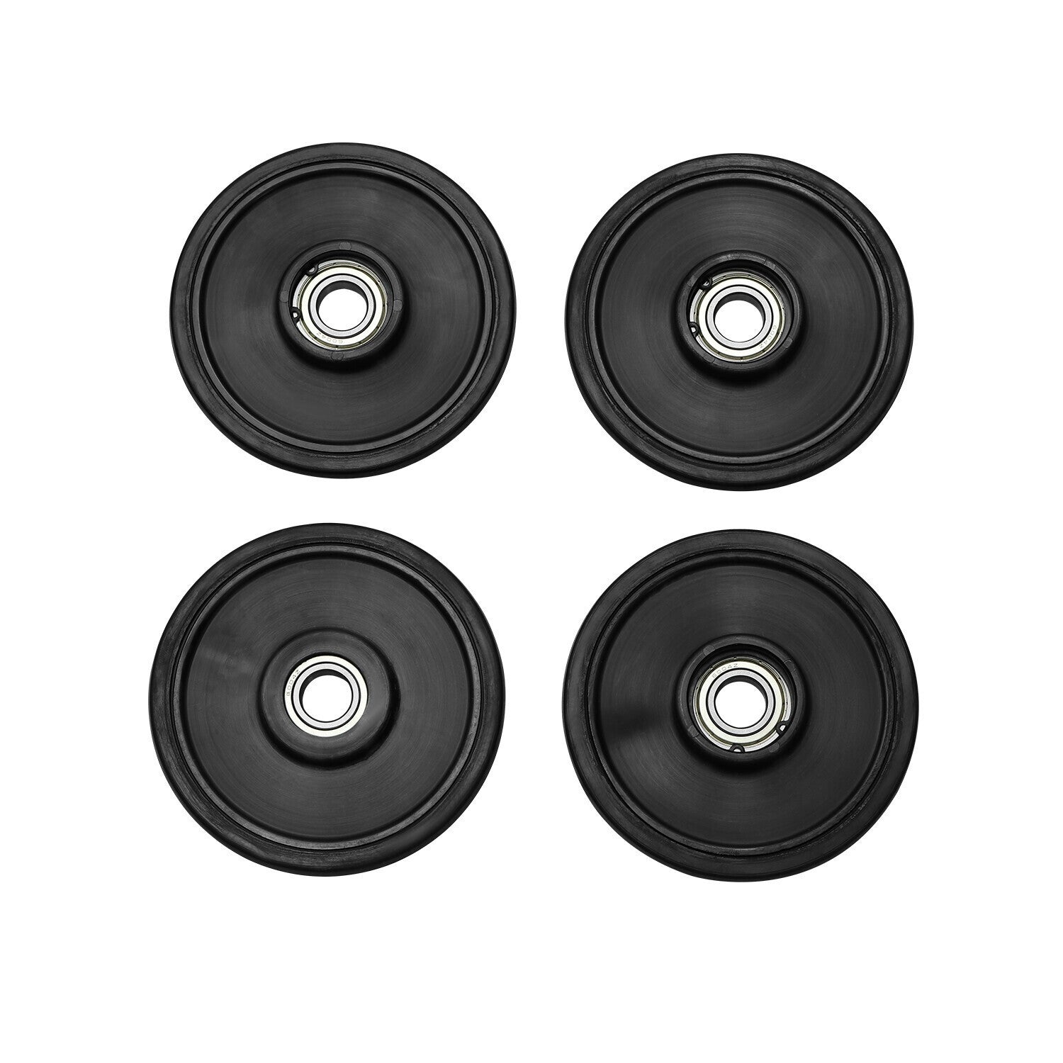 4X FOR ARCTIC CAT BLACK 5.63 X20MM IDLER WHEEL WITH BEARING 1604-837 3604-039 US