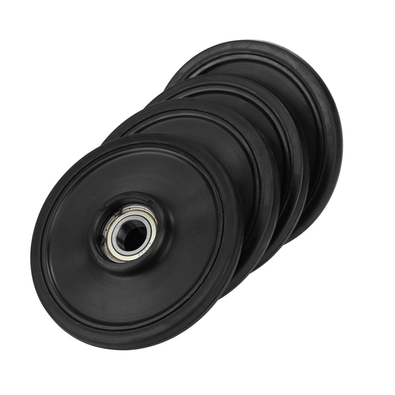 4X FOR ARCTIC CAT BLACK 5.63 X20MM IDLER WHEEL WITH BEARING 1604-837 3604-039 US