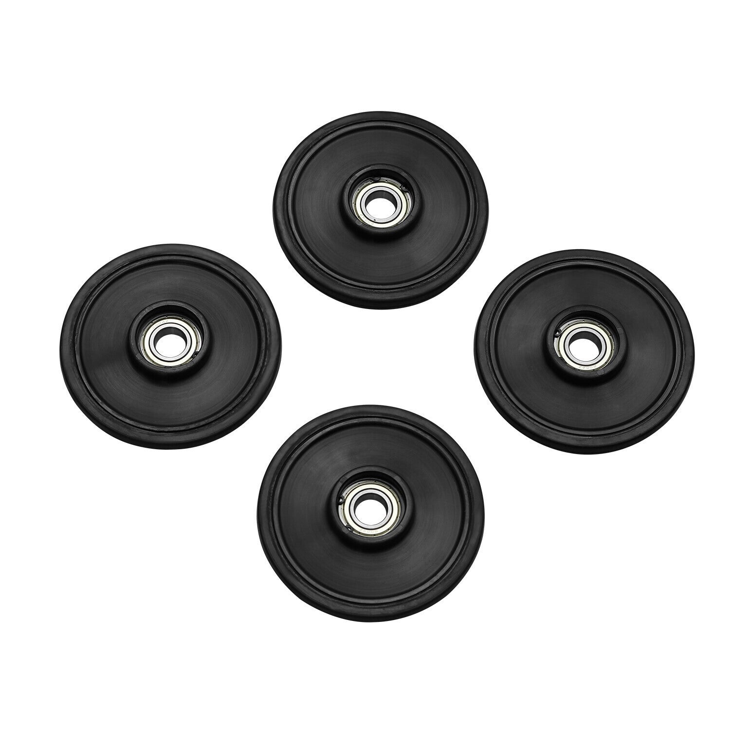 4X FOR ARCTIC CAT BLACK 5.63 X20MM IDLER WHEEL WITH BEARING 1604-837 3604-039 US