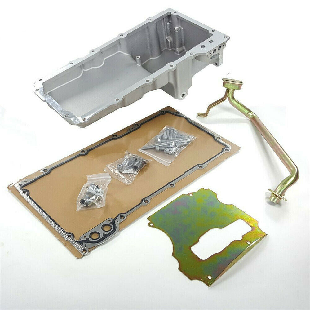 LS SWAP Aluminum Rear Sump Retro-Fit Oil Pan GM Camaro Nova Chevelle G BODY NEW