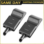 2 Fits Chevy/GMC Silverado/Sierra 07-13 Door Lock Knobs Front/Rear Ebony Black