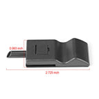 2 Fits Chevy/GMC Silverado/Sierra 07-13 Door Lock Knobs Front/Rear Ebony Black