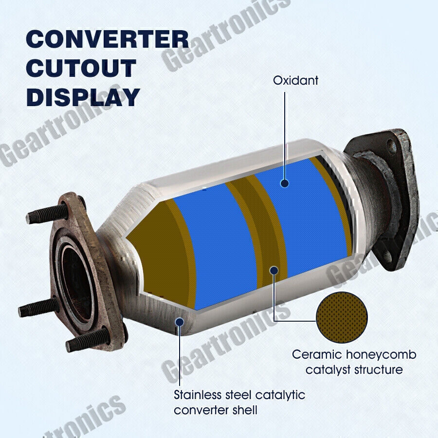 Rear Catalytic Converter For Honda Pilot 3.5L 2005-2008/ Ridgeline 3.5L 2006 -08