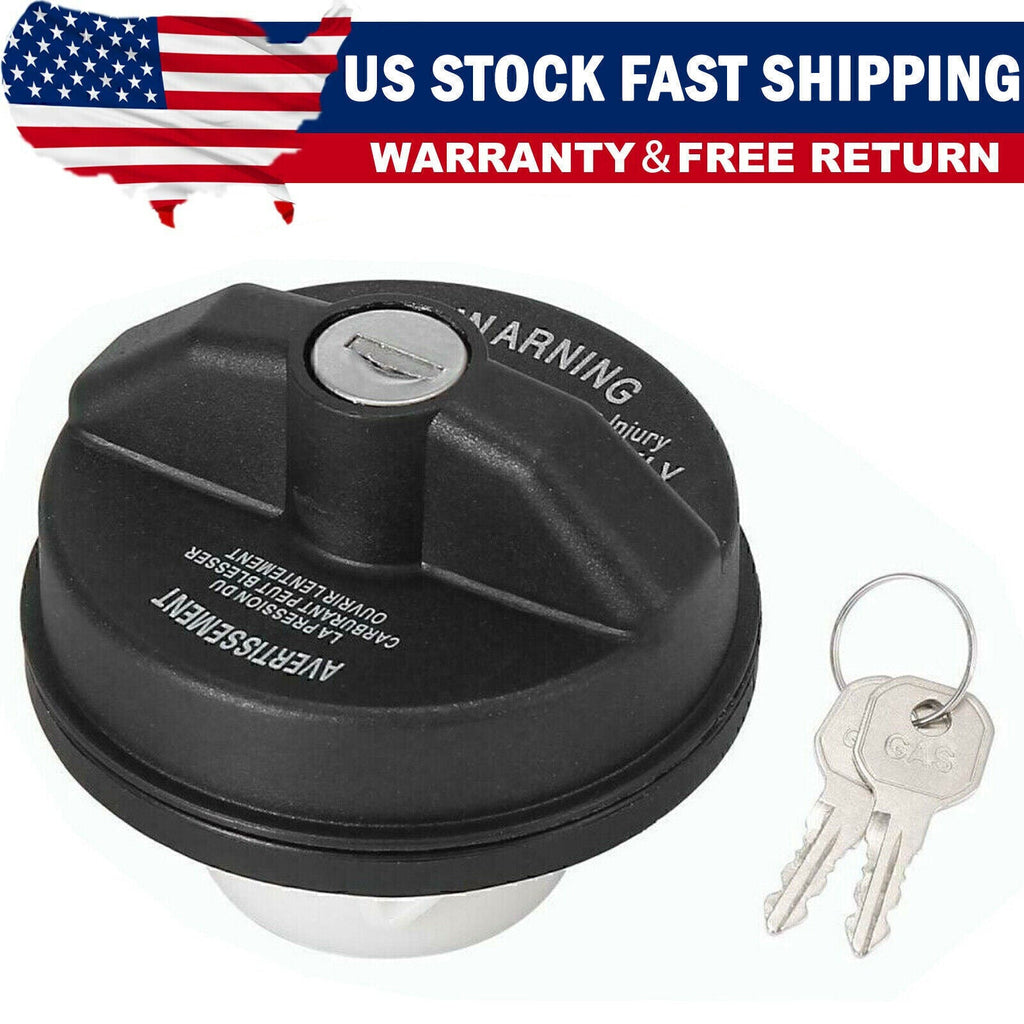 W/Key Locking Gas Fuel Cap 05278655AB Fit 2001-2021 Chrysler Jeep Dodge Ram 1500