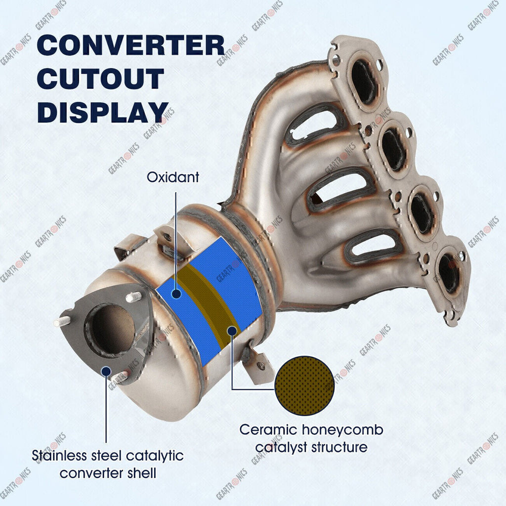CATALYTIC CONVERTER EXHAUST MANIFOLD FIT FOR 2011-2016 CHEVY CRUZE/SONIC 1.8L US