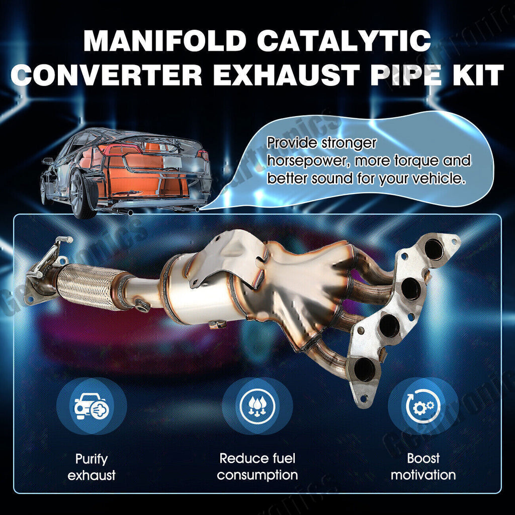 For Ford Focus 2012 13-2018 2.0L 4Cyl 30580 Exhaust Manifold Catalytic Converter