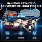 For Ford Focus 2012 13-2018 2.0L 4Cyl 30580 Exhaust Manifold Catalytic Converter