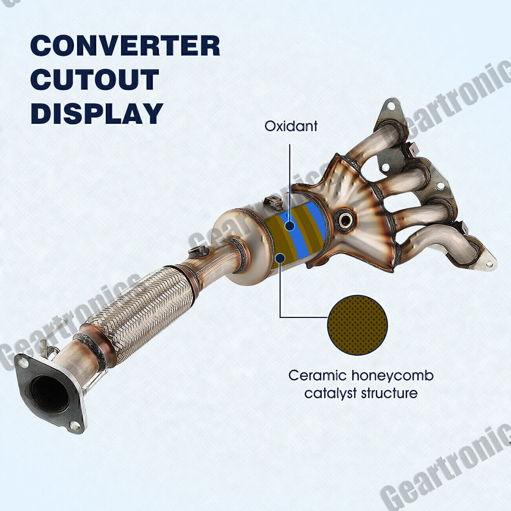 For Ford Focus 2012 13-2018 2.0L 4Cyl 30580 Exhaust Manifold Catalytic Converter
