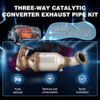 EPA Front Exhaust Catalytic Converter For 2013 2014 -2017 Honda Accord 2.4L