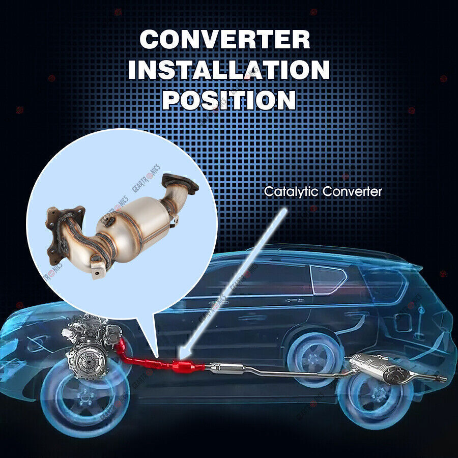 EPA Front Exhaust Catalytic Converter For 2013 2014 -2017 Honda Accord 2.4L