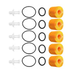 5PCS Oil Filter Kit 04152-YZZA1 ,04152-31090 Fit for Toyota Scion Lexus w/O-RING