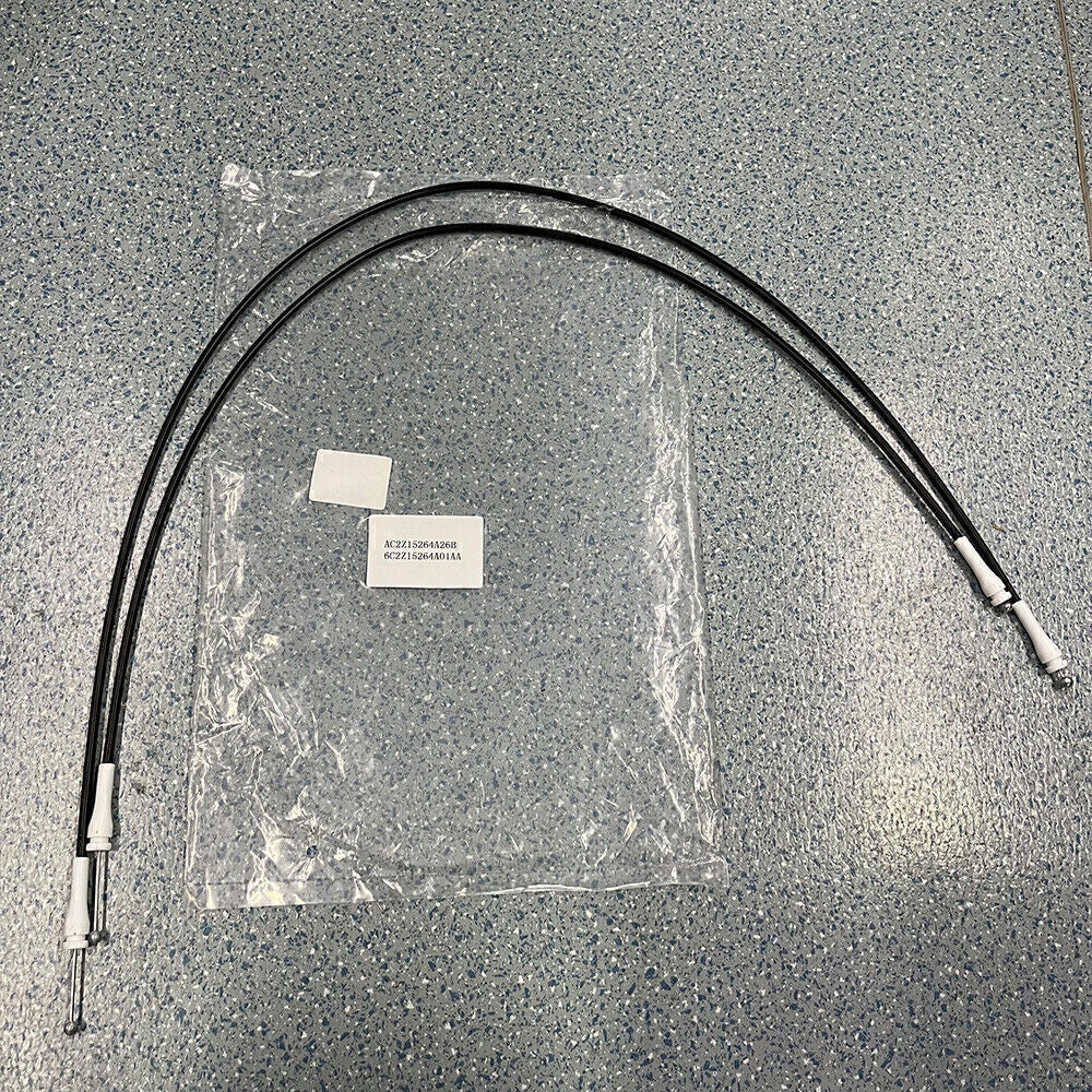 Side Cargo Door Left Upper &Lower Door Latch Release Cable for Ford E150 250 350