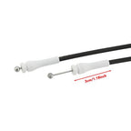 Side Cargo Door Left Upper &Lower Door Latch Release Cable for Ford E150 250 350