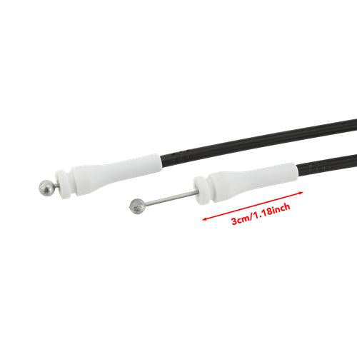 Side Cargo Door Left Upper &Lower Door Latch Release Cable for Ford E150 250 350