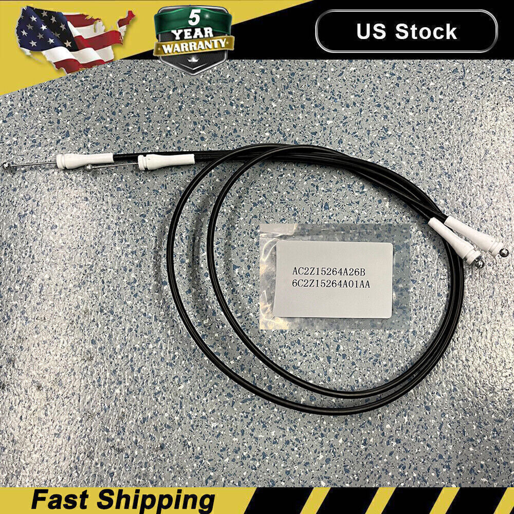 Side Cargo Door Left Upper &Lower Door Latch Release Cable for Ford E150 250 350