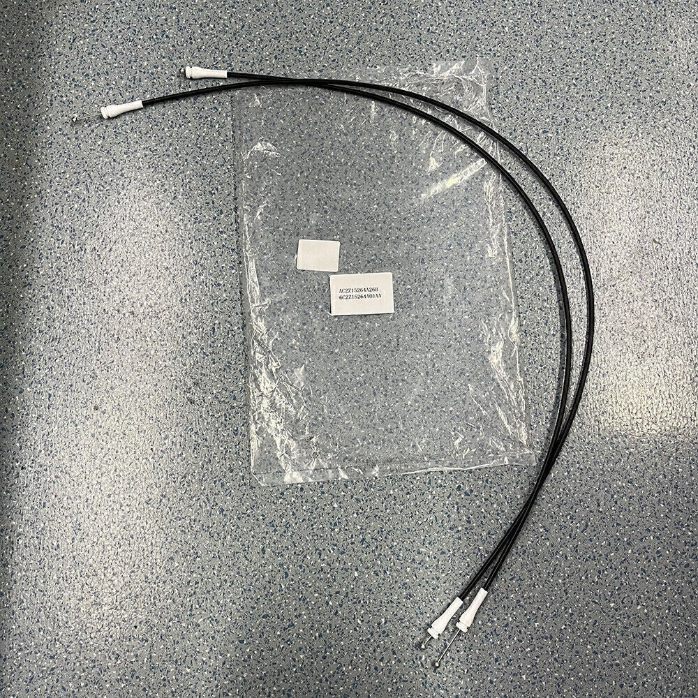 Side Cargo Door Left Upper &Lower Door Latch Release Cable for Ford E150 250 350