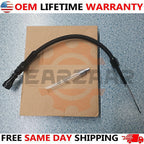 Stainless Flexible Oil Dipstick Black Fits LS LSX LS1 LS2 LS6 4.8L 5.7L 6.0 6.2L