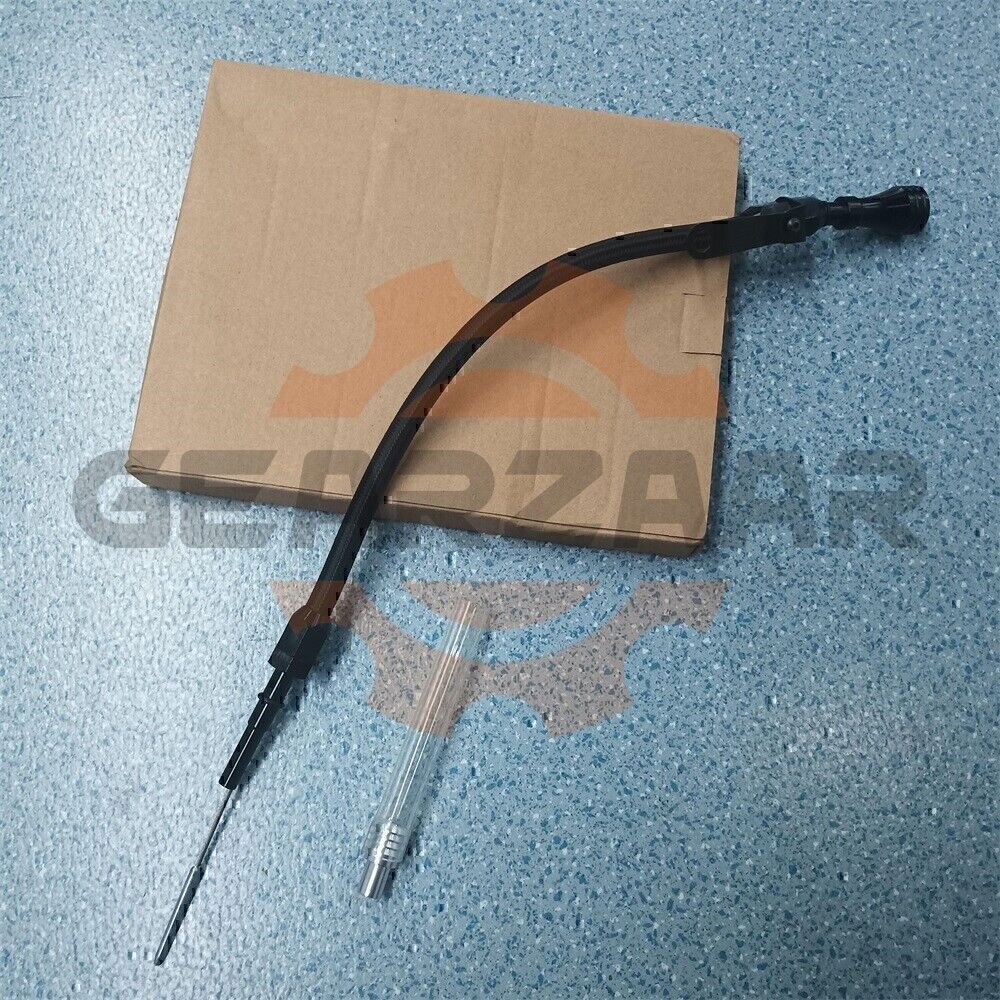 Stainless Flexible Oil Dipstick Black Fits LS LSX LS1 LS2 LS6 4.8L 5.7L 6.0 6.2L