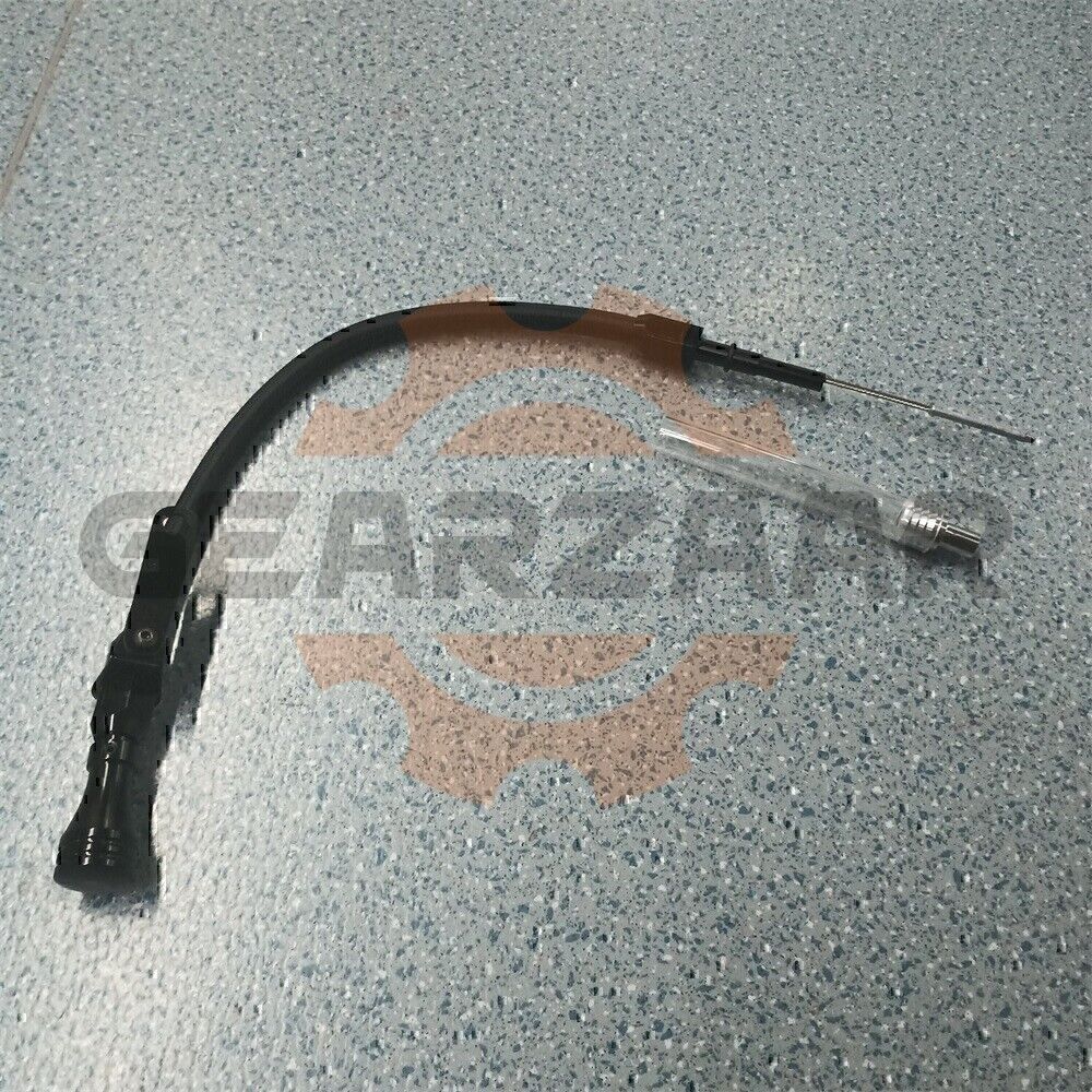 Stainless Flexible Oil Dipstick Black Fits LS LSX LS1 LS2 LS6 4.8L 5.7L 6.0 6.2L