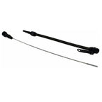 Stainless Flexible Oil Dipstick Black Fits LS LSX LS1 LS2 LS6 4.8L 5.7L 6.0 6.2L