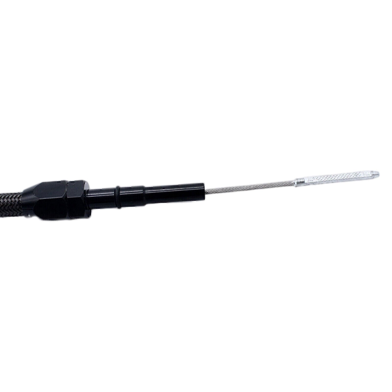 Stainless Flexible Oil Dipstick Black Fits LS LSX LS1 LS2 LS6 4.8L 5.7L 6.0 6.2L