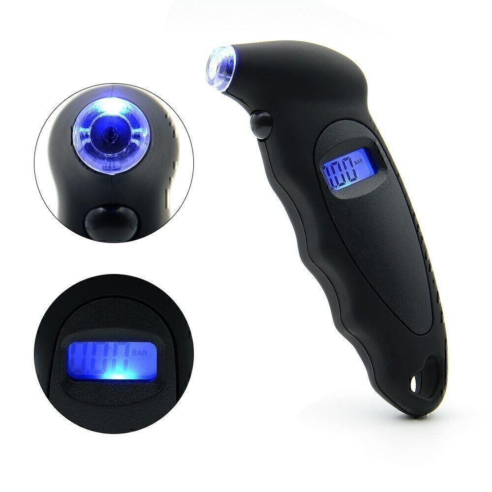 Digital Tire Air Pressure Gauge Meter Test Tool For Car Truck LCD Display 150PSI