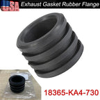 Exhaust Gasket Rubber Flange Fit For 1984-2007 Honda CR250R CR 250 18365-KA4-730