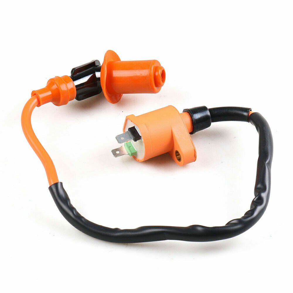 Fit GY6 50cc-150cc ATV SCOOTER MOPED RACING AC CDI BOX IGNITION COIL SPARK PLUG