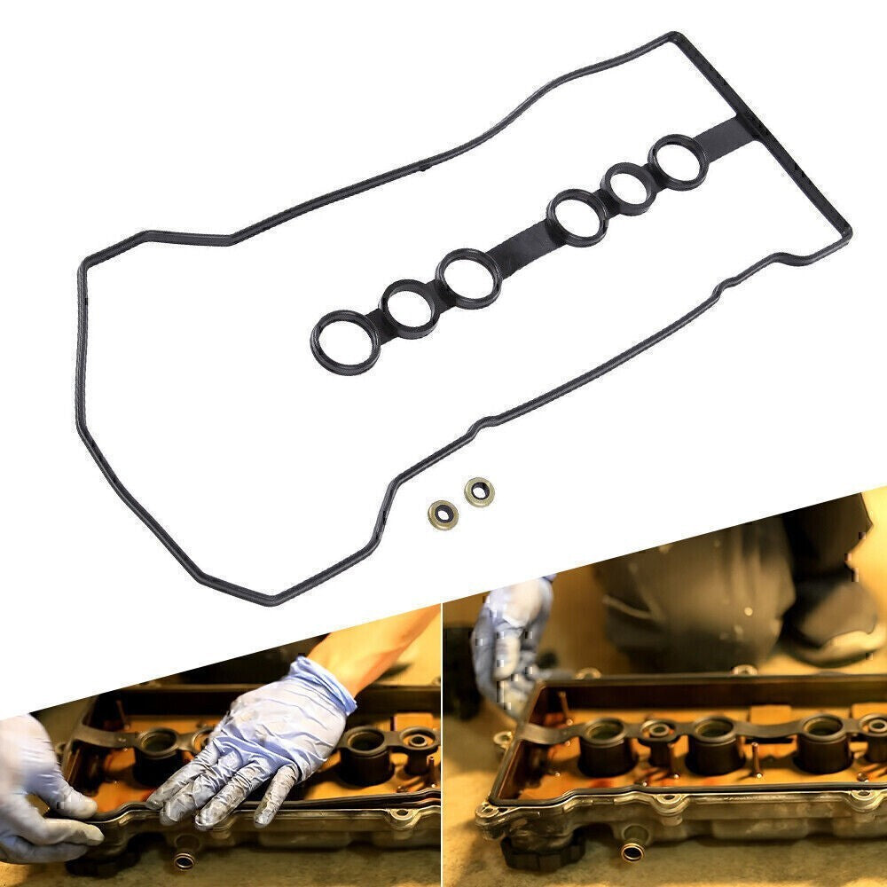 Valve Cover Gasket Set w/Grommets Fit 00-08 Toyota Corolla 1.8 L4 DOHC #VS50542R
