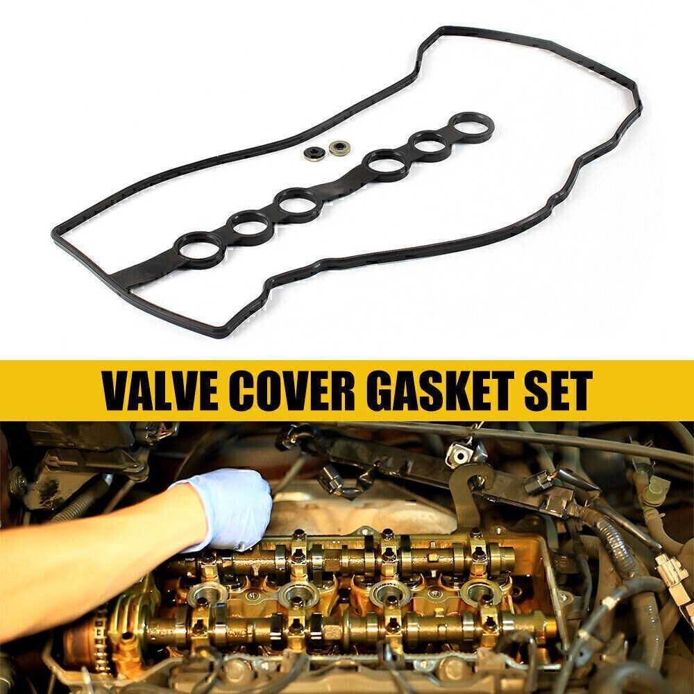 Valve Cover Gasket Set w/Grommets Fit 00-08 Toyota Corolla 1.8 L4 DOHC #VS50542R