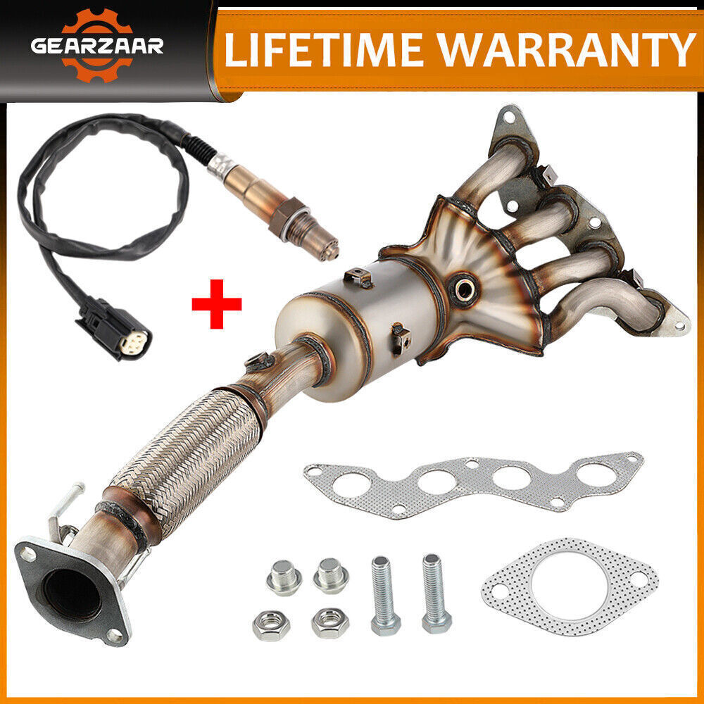 For Ford Focus 2012 -2018 2.0L Exhaust Manifold Catalytic Converter w/ O2 Sensor