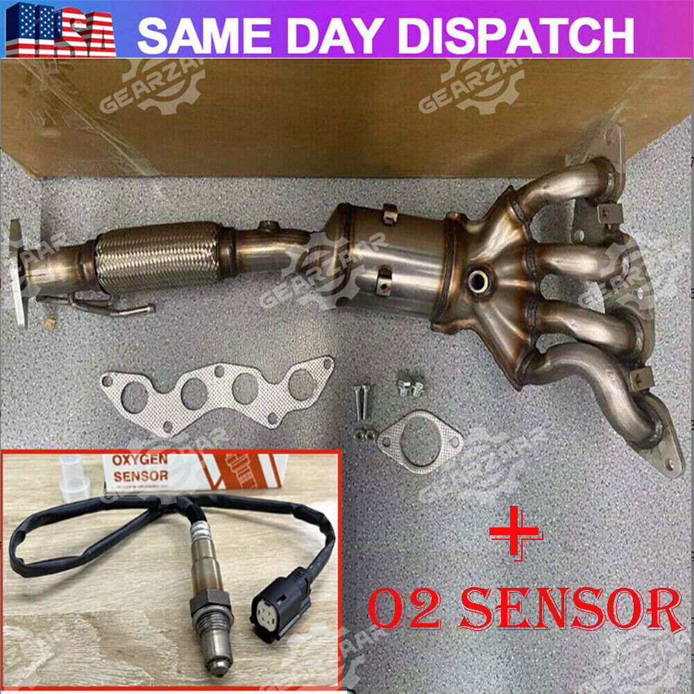 For Ford Focus 2012 -2018 2.0L Exhaust Manifold Catalytic Converter w/ O2 Sensor