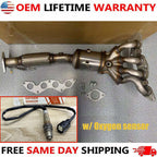 For Ford Focus 2012 -2018 2.0L Exhaust Manifold Catalytic Converter w/ O2 Sensor