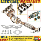 For Ford Focus 2012 -2018 2.0L Exhaust Manifold Catalytic Converter w/ O2 Sensor