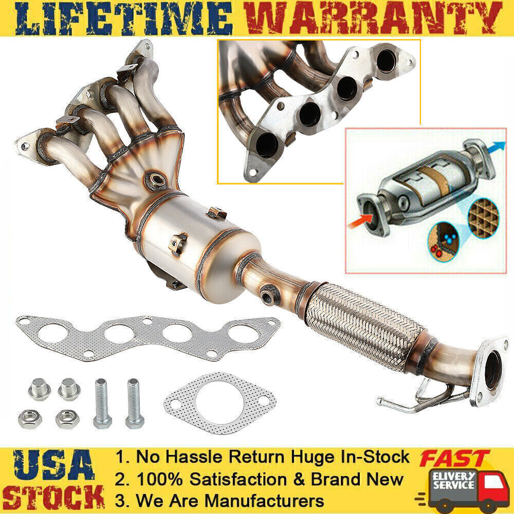 For Ford Focus 2012 -2018 2.0L Exhaust Manifold Catalytic Converter w/ O2 Sensor